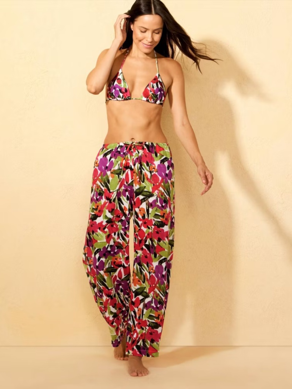 Women's Swim Cover Up Pants - Shade &Shore™ - SMALL